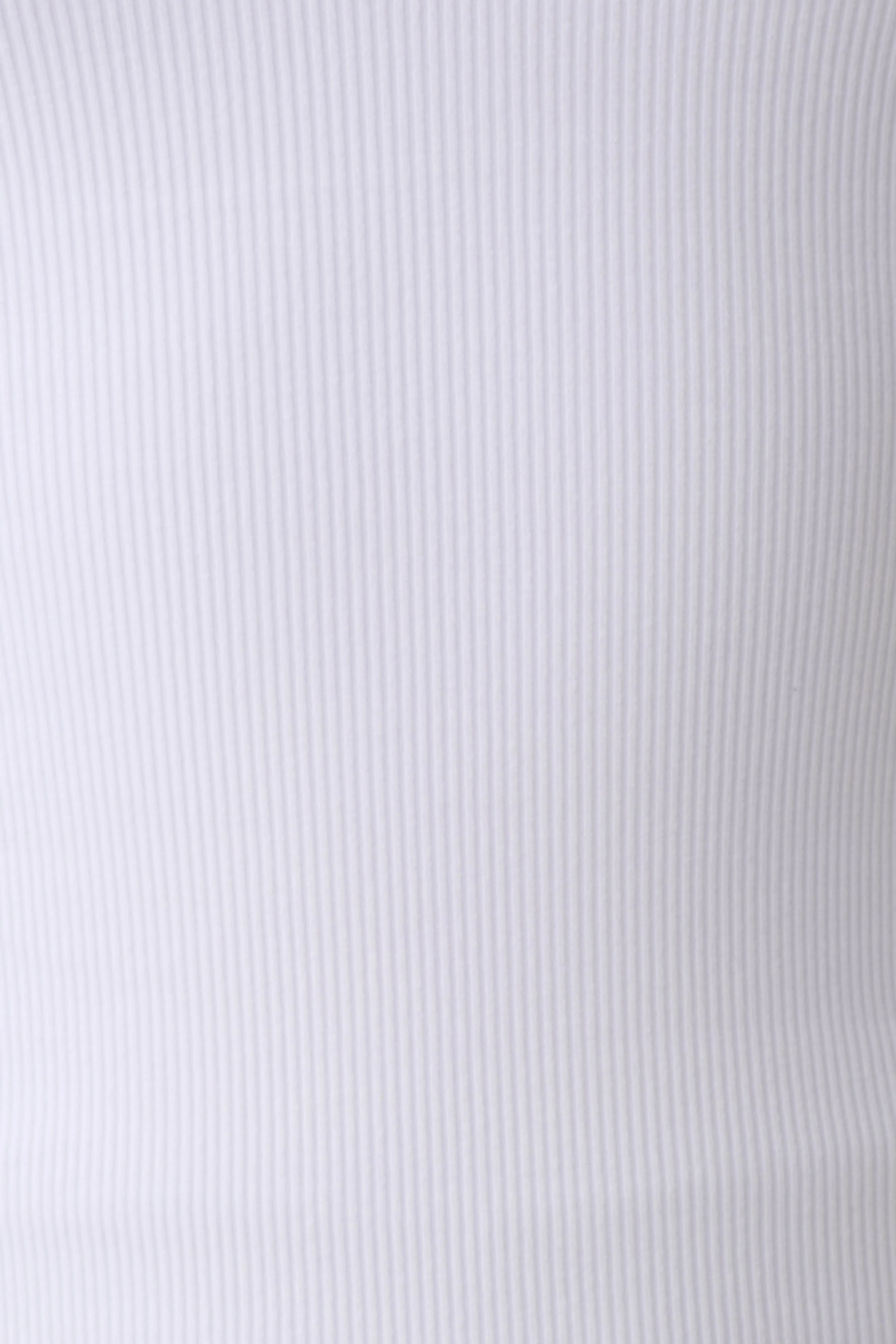 Actress Ribbed Tank - White - Image 8