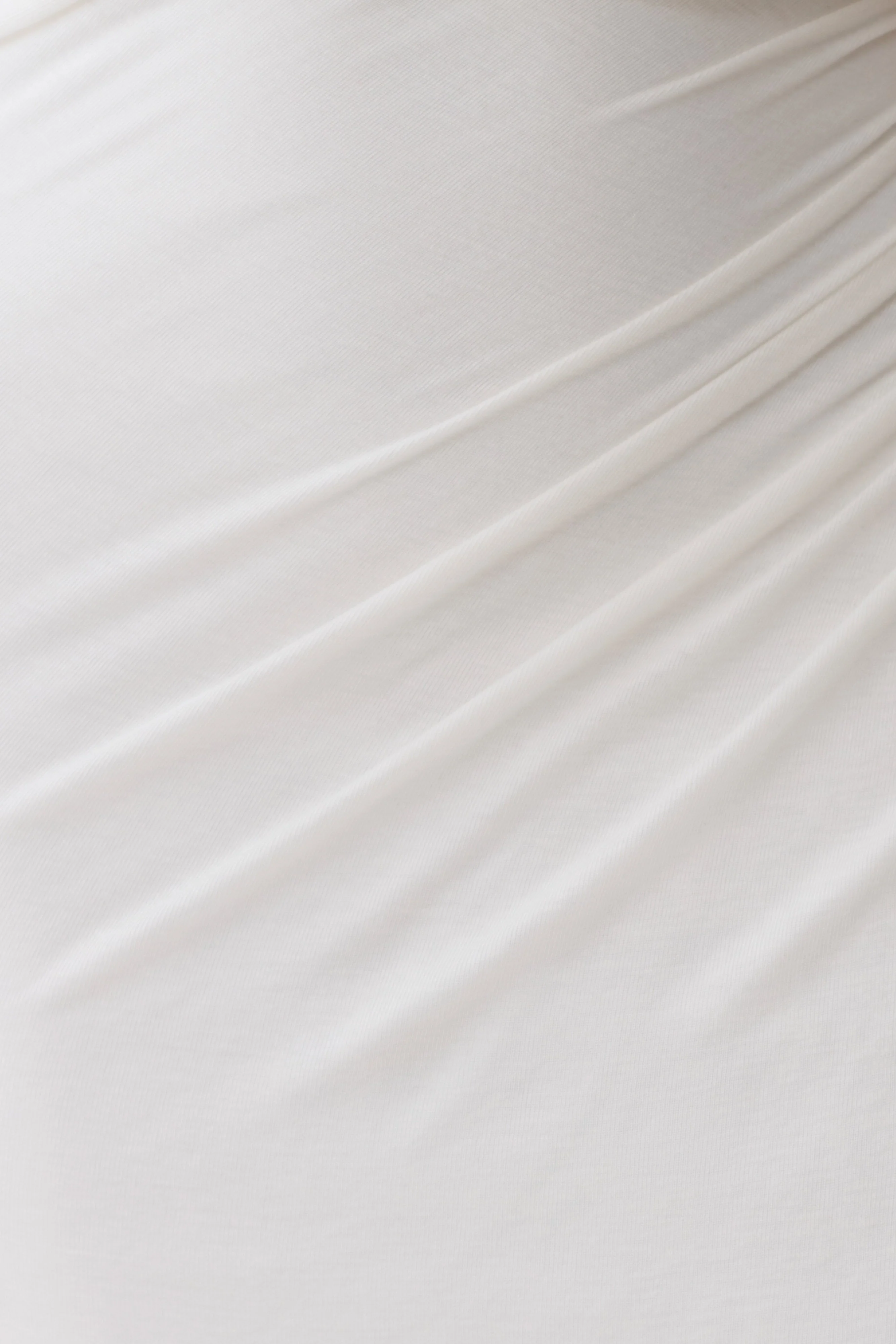 Alva Wool Lyocell Draped Midi Dress - White - Image 5