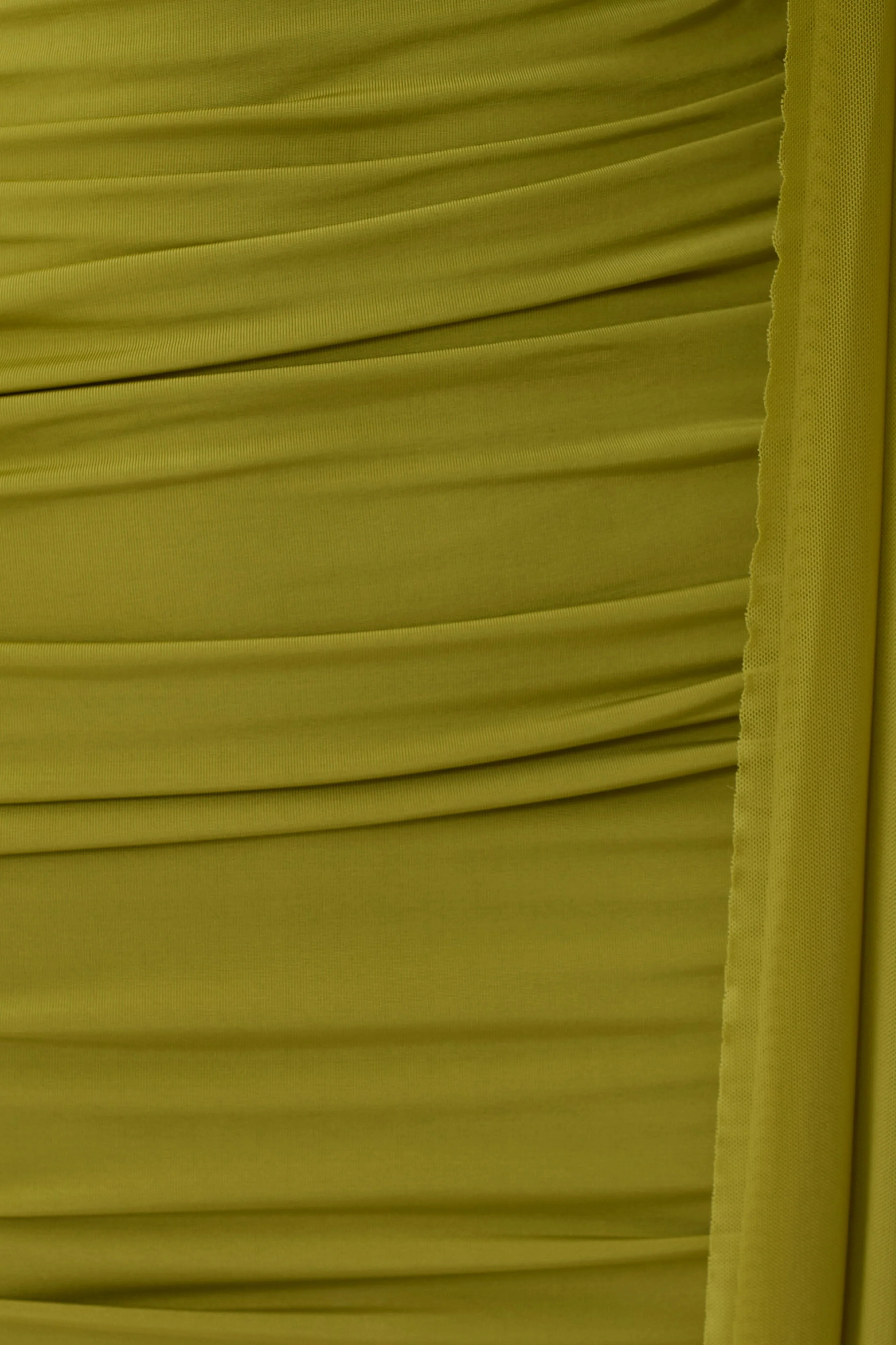Asher Mini Dress - Olive - Image 6