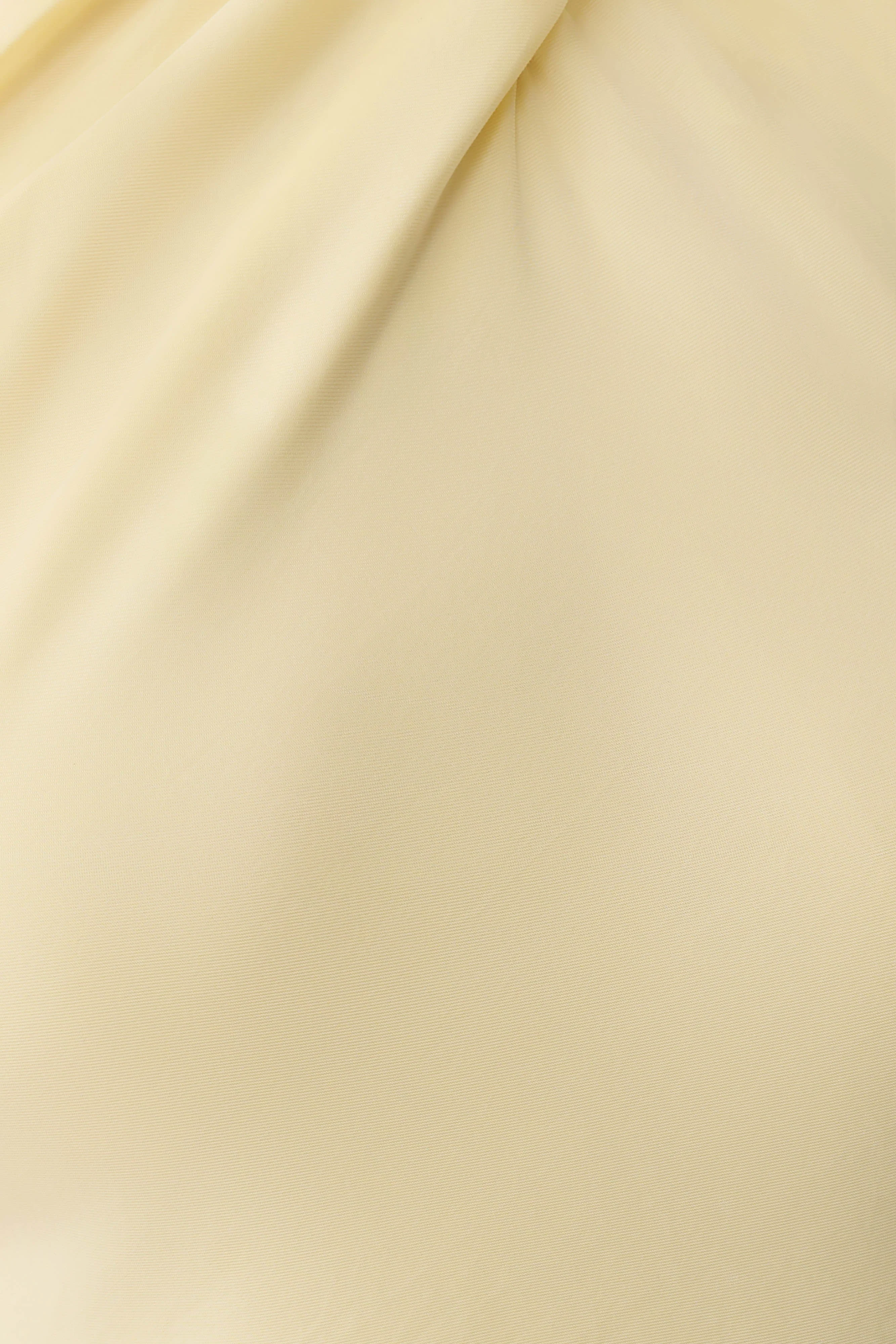 Juliana Cupro Halter Sleeveless Top - Butter - Image 9