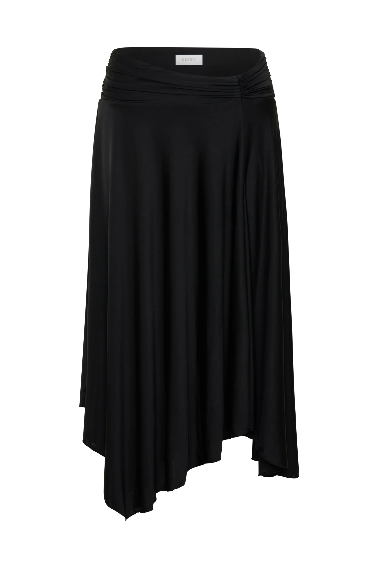 Luu Slinky Midi Skirt - Black - Image 11