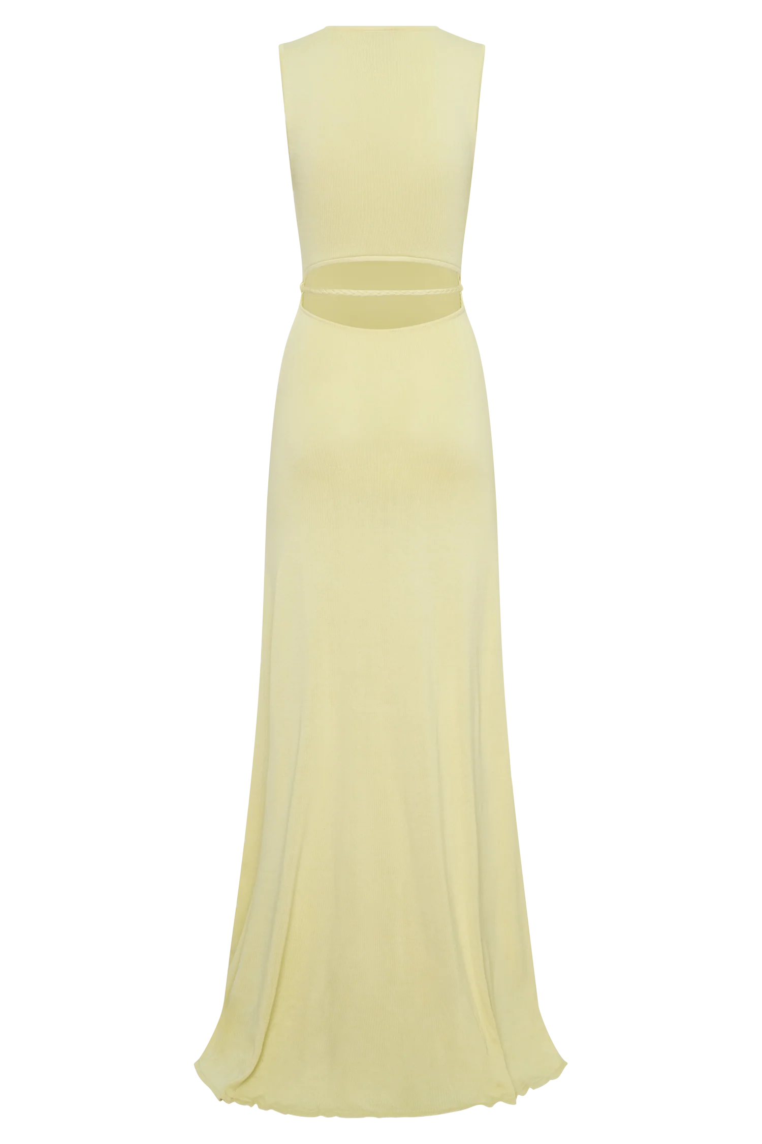 Monay Tulip Maxi Dress - Lemon - Image 6