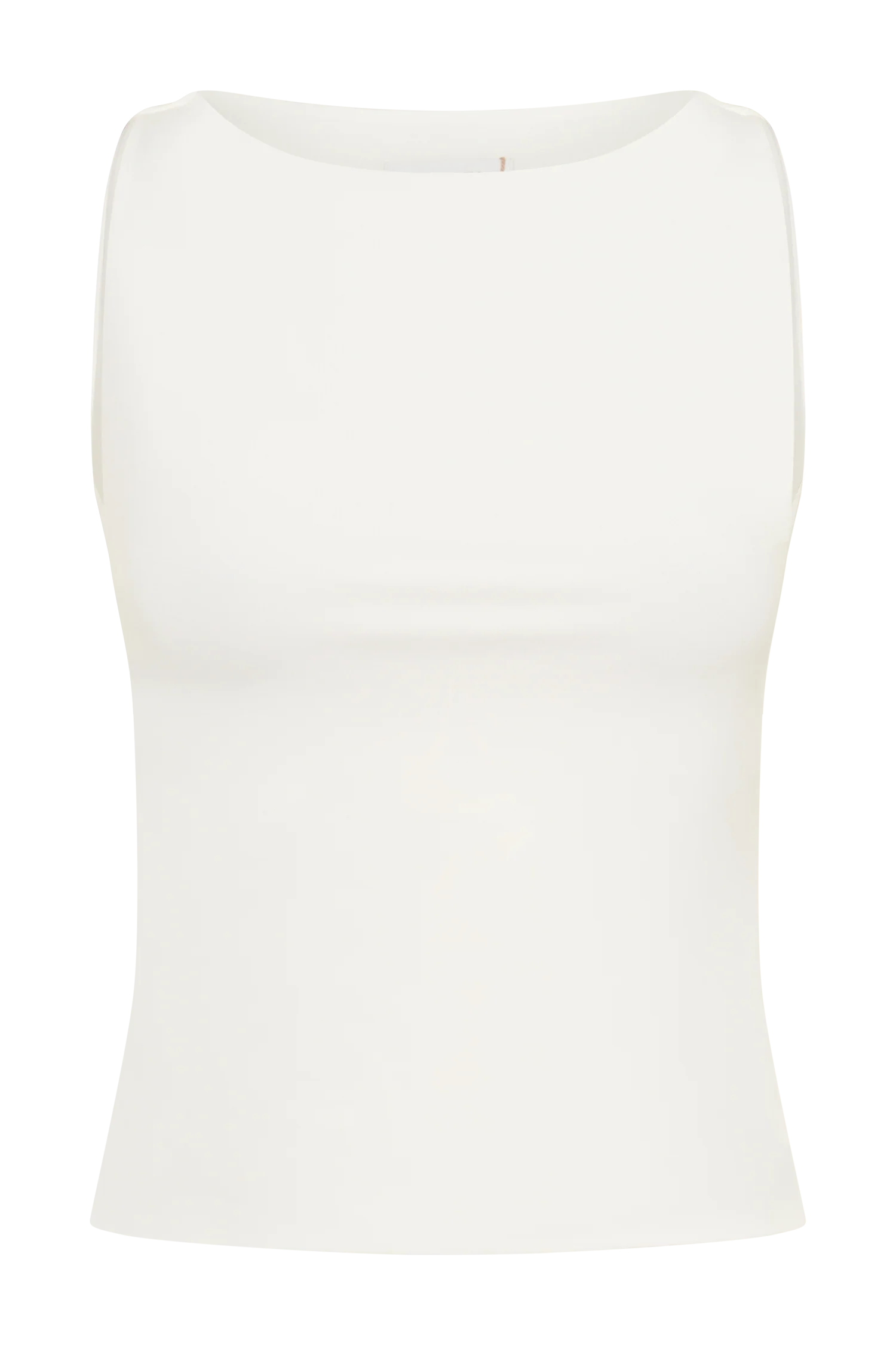 Nicolette Sleeveless Tank Top - White - Image 9