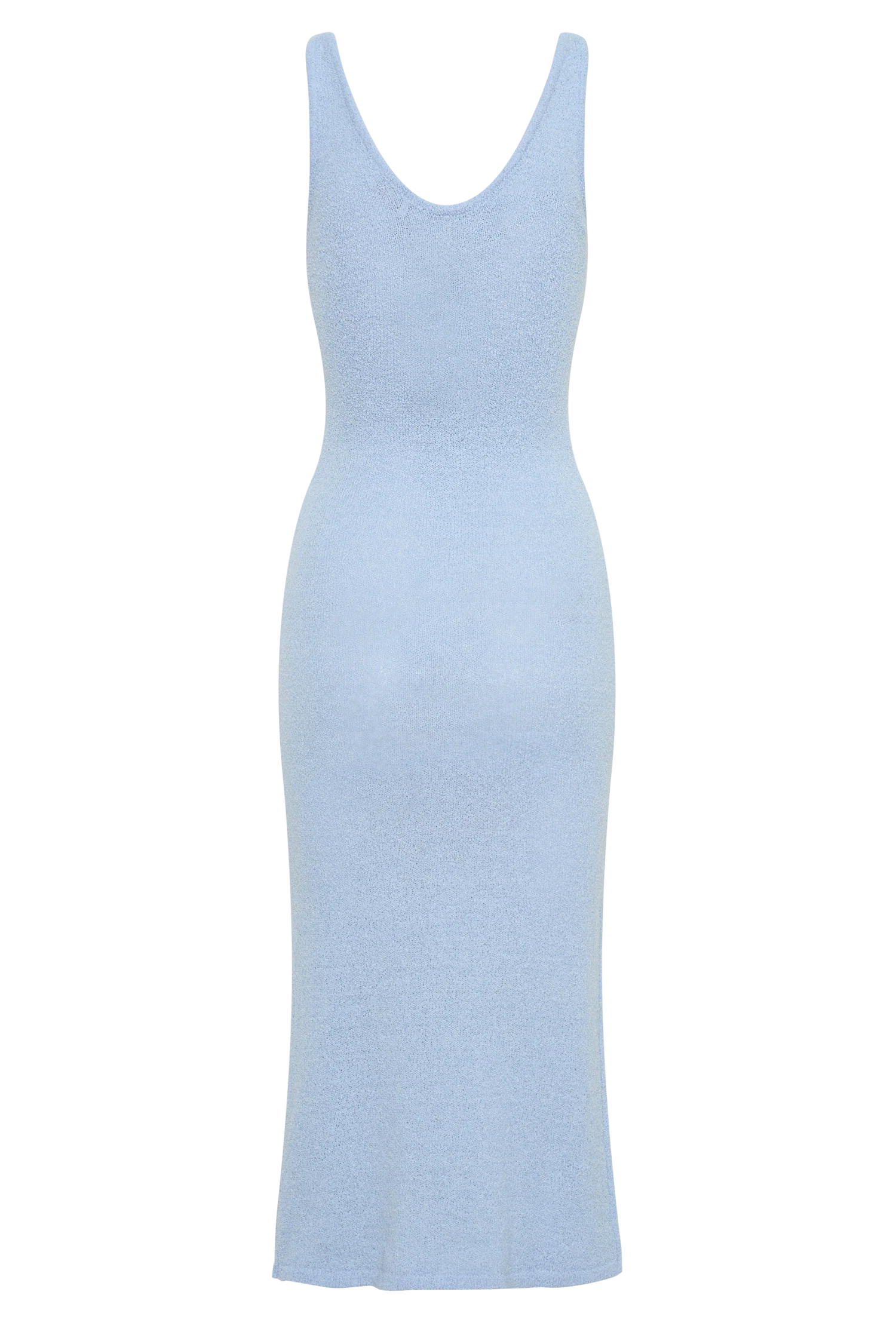 Rachael Knit Midi Dress - Light Blue - Image 7