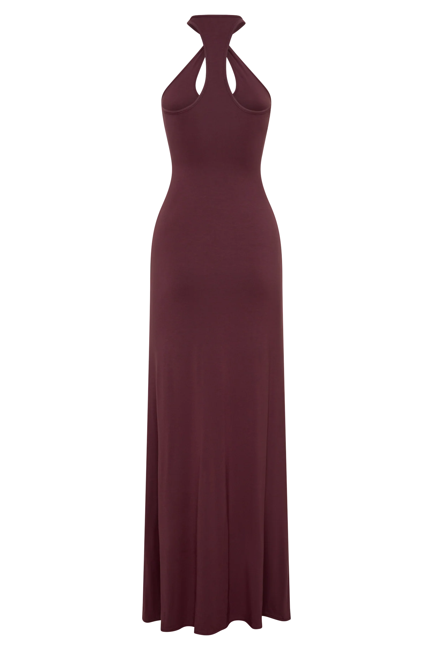 Ramona Modal Maxi Dress With Hardware - Mahogany - Image 6