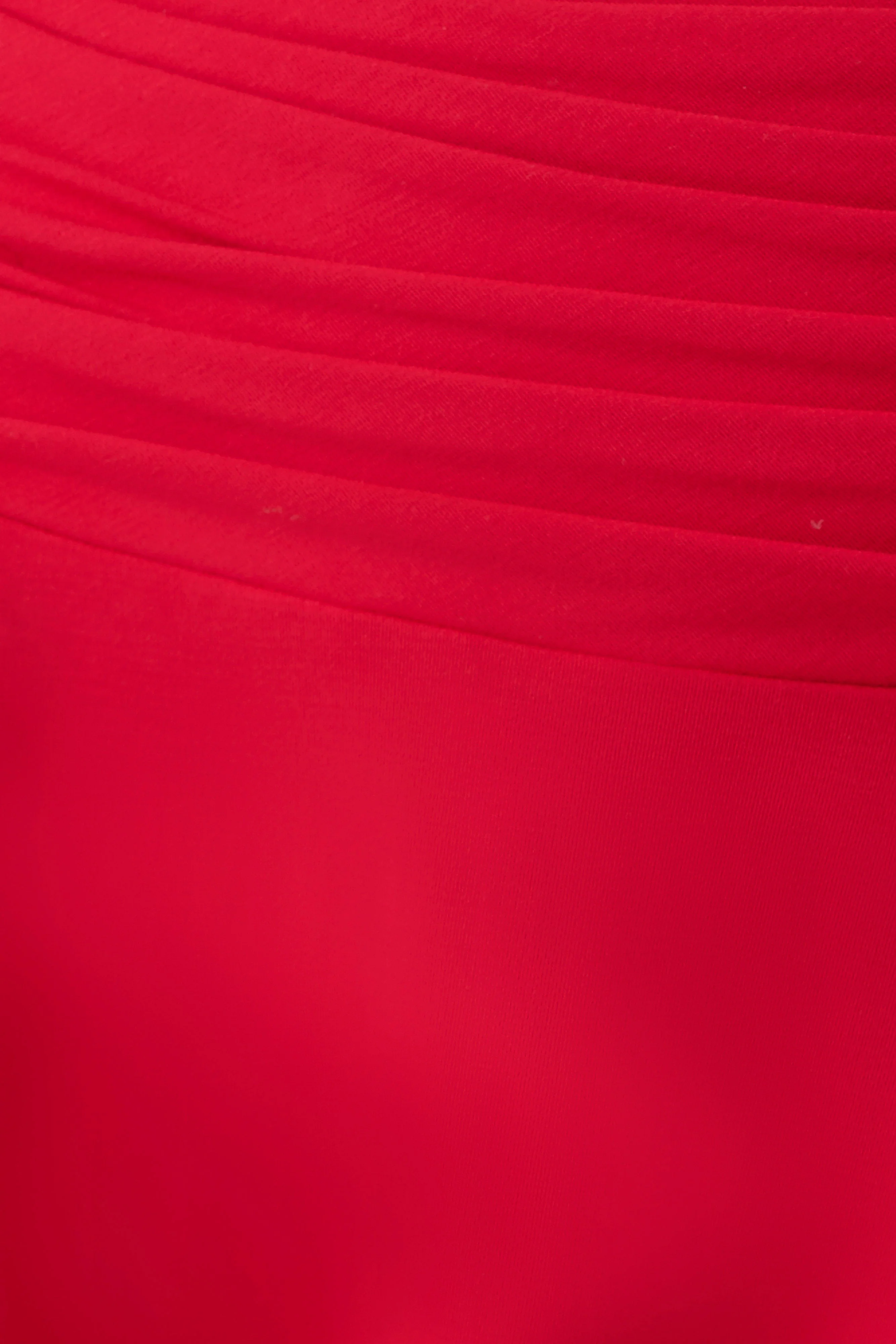Talise Modal Hankie Midi Skirt - Red - Image 11