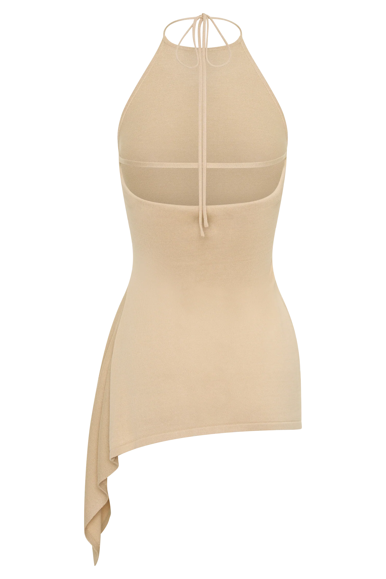 Tula Longline Knit Top - Natural - Image 7